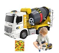 Jouet de mélangeur de ciment, jouet de mélangeur de béton Simulation de | Camion de ciment jouet pour cadeau d'anniversaire, Halloween, Nouvel An