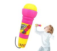 Jouet de microphone à changement de voix - Jouet pour microphone écho - Jouet magique pour microphone karaoké sans batterie - Jouet d'amplification vocale pour enfants