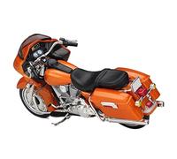 Jouet de Moto 1:18 pour Harley pour Davidson Road Glide 2002 Alliage Moto Modèle Souvenir Jouet À Collectionner