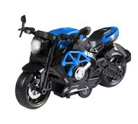 jouet de moto à tirer, jouet de moto | Jouet modèle de moto inertielle réaliste,Lumières clignotantes colorées, son moteur fantastique, décorations de table