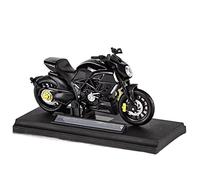 Jouet de Moto pour Ducati The Devil Modèle De Moto en Alliage Cadeau d'anniversaire Jouets Collection Voiture 1/18