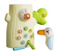 Jouet de motricité fine - Jeu d'apprentissage sensoriel d'alimentation du pic, activité éducative engageante, ensemble de jeu de développement interactif | Jouet d'apprentissage de renforcement des co