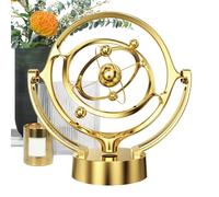 Jouet de Mouvement perpétuel propulsé - motiion de la plaignance magnétique | Globe Rotatif magnétique avec modèle d'orbite cinétique | Gadget de Bureau pour l'apprentissage Scientifique