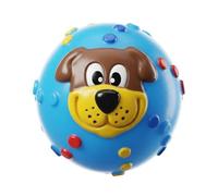 Jouet de nettoyage de dentition pour chiens - Boule stridule pour la récupération des animaux domestiques, résistante aux piqûres, rebondissante, interactive, pour la santé de la bouche de 7 cm | Gio