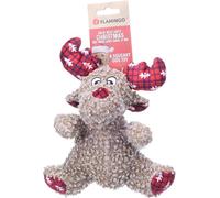 Jouet DE NOËL Krola Renne Assis Brun 19x13x24CM
