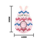 Jouet De Pâques En Forme D'¿Uf De Lapin, Anti-Stress, Puzzle Sensoriel, Paquet Cadeau De Pâques Pour Enfants, Nouveauté 2022