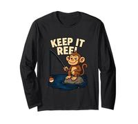 Jouet de pêche en Forme de Singe Keep It Reel Art Manche Longue