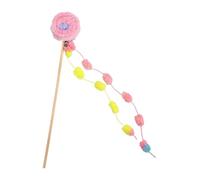 Jouet de pêche pour chat - Jouet d'entraînement en forme de sucette pour chatons - Enrichissement avec cloche pour lutter contre l'ennui et favoriser le mouvement - Pour chat dans la maison