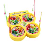 Jouet De Pêche Pour Enfants, Musique Rotative, Coloré, Jeu Amusant, Sûr, Pratique, Éducatif