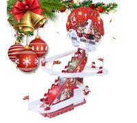 Jouet de Père Noël grimpant | Télécommande | Échelle électrique Père Noël grimpante pour filles bureau chambre salon maison