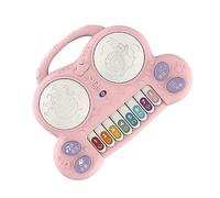 Jouet de Piano à Tambour, Clavier de Jouet de Piano pour Tout-petits Jouet de Piano éducatif Multifonctionnel pour bébé avec Chanson D'histoire de Jeu pour D'anniversaire