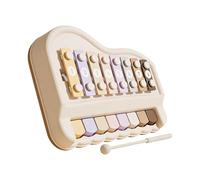 Jouet de piano pour - Jouet Xlophone de huit, clavier interactif 8 jeux de touches multicolores | Jouets pour instruments de musique | Instrument de percussion pour garçon et fille