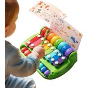 Jouet de piano xylophone éducatif sensoriel musical pour la petite enfance Apprentissage musical du piano Xylophone pour les bébés plus âgés et les filles dans une chambre d'enfant