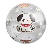 Jouet de Piscine Gonflable Transparent de 60 cm - Ballon de Plage Gonflable | Fonction Eau pour Vacances Adultes Famille Fête Plage Réunion Parc Activités Amusantes en Plein air