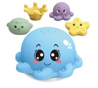 Jouet de Piscine Pieuvre Jeux de Pieuvre Électriques Anti-Fuite et Mignons