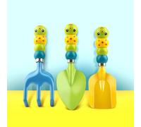 Jouet De Plage En Forme De Chenille, Pelle, Râteau, Mini Kit D'Outils De Jardin Pour Enfants, Cadeau D'Anniversaire, 1 Ensemble