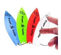 Jouet de planche de surf avec doigts - Mini planche de surf à air en ABS | Design aérodynamique léger de conduite de 12 x 3,8 cm | Offre une expérience amusante en plein air et divertissement P