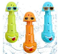 Jouet de Plongée, 3pcs Jeux de Piscine pour Enfant, Jeux Piscine Enfant, Anneaux de Plongée, Jouets de Natation pour Piscine de Plongée, Enfants L'entraînement sous-Ma, Jouet de Natation pour Piscine
