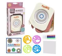 Jouet de pochoir, règle géométrique, outil de dessin - Jouet d'art pour peinture, règle géométrique, outil de dessin pour, anniversaire, Noël