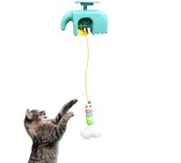 Jouet de porte pour chat | Jeu de teaser interactif à 3 niveaux | Jouet de levage automatique pour stimuler les chats - pour chiots, chatons, petites, moyennes et grandes races, intérieur, chambre à