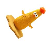 Jouet de poteau de soin de griffe de chat debout avec colonne de corde, coussin intérieur et aire de jeu pour les d ' activité quotidienne du chat pour la maison jouet de poteau de griffe vertical