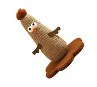 Jouet de poteau de soin de griffe de chat debout avec colonne de corde, coussin intérieur et aire de jeu pour les d ' activité quotidienne du chat pour la maison jouet de poteau de griffe vertical