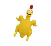 Jouet de Poulet en Latex à Pois Curieux pour Chien, à mâcher de manière Interactive, résistant, pour Chiots, Divertissement pour Animaux de Compagnie, Joli couineur de Chien