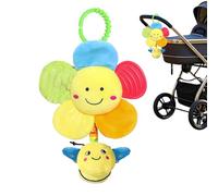 Jouet De Poussette - Hochet En Peluche À Suspendre Avec Carillon Éolien, Jouet D'activité Sensorielle En Velours Doux Pour Bébés, Siège De Voiture Pour Berceau, Décoration Mobile À Suspendre, Pour Tou