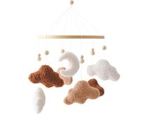 Jouet De Poussette Pour Bébé En Forme Nuage Joli La Coordination Œil-main Peluche Douce Sans Danger Les Nouveau-nés Poussette En Nuage Lune Nourrissons