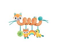 Jouet de poussette pour tout-petits - Siège de voiture en peluche douce à suspendre, cloches musicales, aide aux voyages apaisante | Ornement de jeu sensoriel pour chambre d'enfant, berceau de voyage