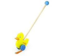 Jouet de premier âge - Viga Toys - Bâton à Pousser - Canard - 8292 Jaune G