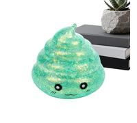 Jouet de Pression Anti-Stress,Balle Antistress Douce et Lumineuse en Forme de Crotte - Soulage l'Anxiété Adultes Gadget,pour , Ados, Adultes à la Maison, au Travail, pour Les études, Les Voyages et