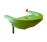 Jouet de putting imprimé unique pour les bureaux avec un design réaliste adapté loisirs et à la construction d ' approches Copie compacte de parcours de golf Outil d ' entraînement de golf portable