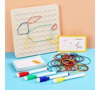 Jouet De Puzzle En Bois Pour Enfant, Carte Graphique, Maths, Cadeau