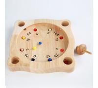 Jouet De Puzzle En Bois Pour Enfant, Jeu De Roulette, Éducatif, Interactif, Décontracté, Jeu De Fête, Boussole Créative, Stratégie D'échecs