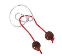 Jouet de Puzzle en métal - Casse-tête de Test de QI en 8 pièces, Jeu d' imbriqué, défi d'anneau Chinois Durable | Puzzle de Tour de Magie Amusant pour et Adultes, Jeu d'intelligence éduc