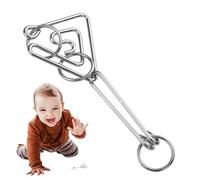 Jouet de Puzzle en métal | PUZILI Fil 8 pièces Jouet Magique | Puzzle de Teaser cérébral Flexible | Jeu Interlock Iron Unlock | Test Toys Mind Game Jigsaw pour et Adultes