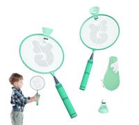 Jouet De Raquette Badminton, Badminton avec Sac Transport | Kit pour en Plein Air,Accessoires Sport Polyvalents Les Activités Air, L