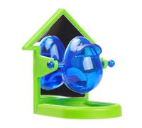 Jouet de recherche de nourriture avec miroir pour petits animaux de compagnie, souris et hamsters, mangeoire anti-mastication | Libération lente et jeu de découverte