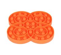 Jouet De Réduction De Pression Amusant Pour Enfants, Soulagement Du Stress, Autisme, Bulle De Poussée Sensorielle, Plaque En Silicone
