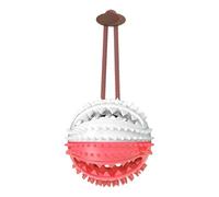 Jouet de remorquage pour chien - Distributeur de jouets pour chien - Jouet pour chien - Souple et résistant aux morsures - Alimentation lente - Brosse à dents pour chiot - Corde à tirer pour renoncer