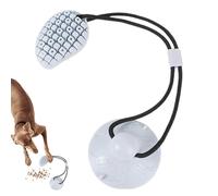 Jouet de remorqueur de chien à ventouse,Jouet de chien à ventouse,Jouets pour chiens avec distribution de friandises | Jouets interactifs pour la dentition, jouets pour chiens avec distr
