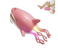 Jouet De Requin Dansant Électrique - Interactive Anti-bourrage, Jouet Lumineux Musical, Figurine De Danse D'esquive Omnidirectionnelle | Cadeaux De Requin À Déplacement Automatique Pour La Fête