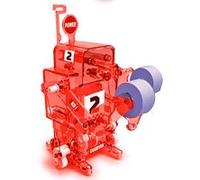 Jouet de Robot de Combat Assemblage Bricolage Électronique de Boxe d'enfants - Rouge Rouge G