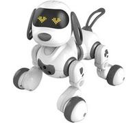 Jouet de robot télécommandé Chien pour les animaux électroniques 22cm - Blanc Blanc G