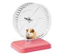 Jouet de roue pour hamster - 17 cm - Grande roue silencieuse pour les exercices de hamster - Double couche - Jouet de course pour hamster