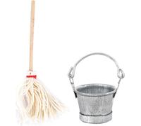Jouet de serpillière de maison de poupée, nouvelle apparence non toxique garçons inoffensifs pour les filles