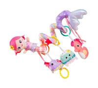 Jouet de siège d'auto - jouete Poussette pour bébé, comédie Musicale pour Nourrissons | Activité en Peluche de racet de racet Jouet de siège d'auto - jouett de Poussette pour Tout-Petit, Enfant Rattl