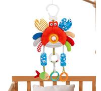 Jouet de siège de voiture - 40 x 23 x 3,5 cm - Jouet d'activité pour poussette - Stimulation sensorielle - Activité de développement précoce - Jouet pour et filles