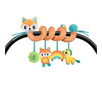 Jouet de siège de voiture en - Jouet pour siège auto pour bébé - Accessoires de poussette de développement pour tout-petits - Boîte à musique Bb - Temps de jeu - Siège auto mobile pour bébé